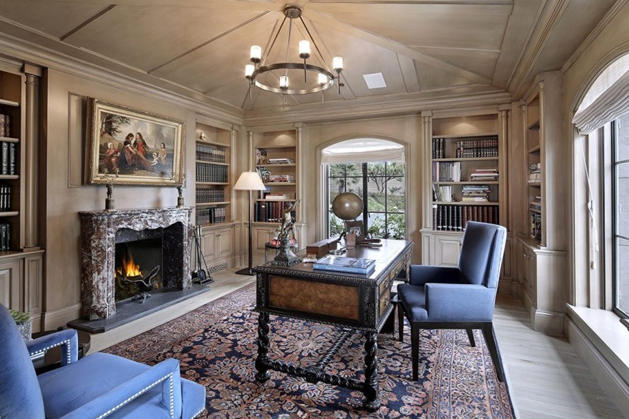 Гостиная в английском стиле