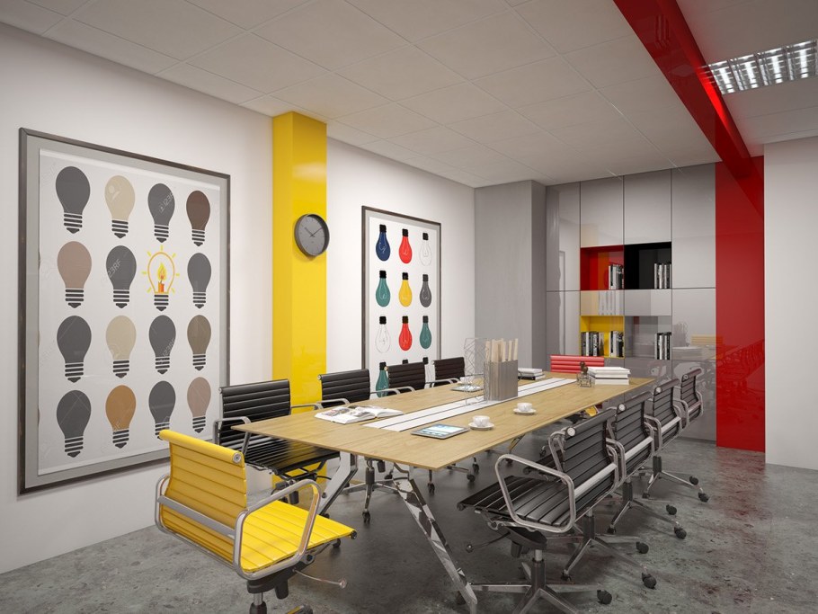 Цветовые решения для офиса