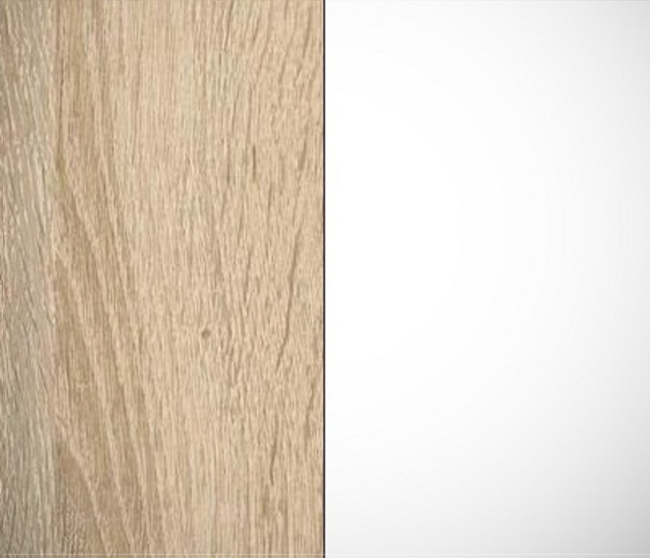 ЛДСП дуб сонома белый