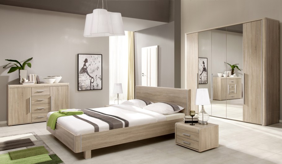 Спальня Элана дуб сонома