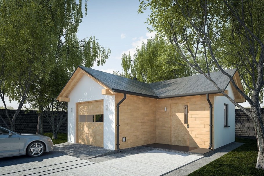 Гараж баня хозблок