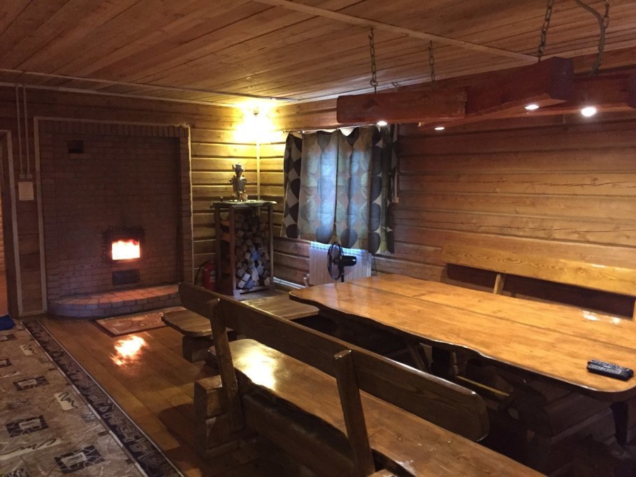 Баня в гараже