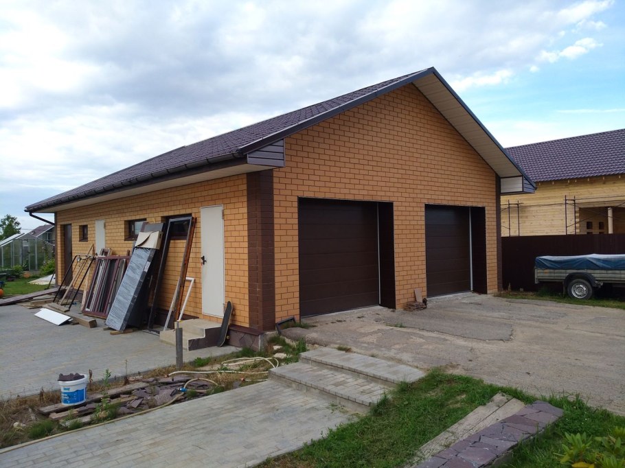 Баня в гараже