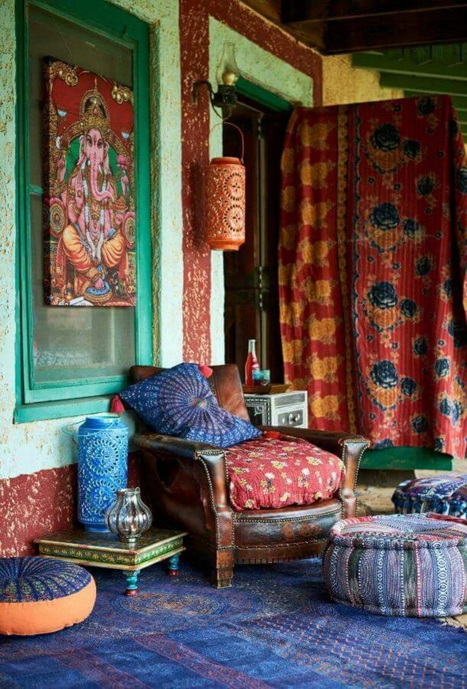 Индийский стиль в интерьере