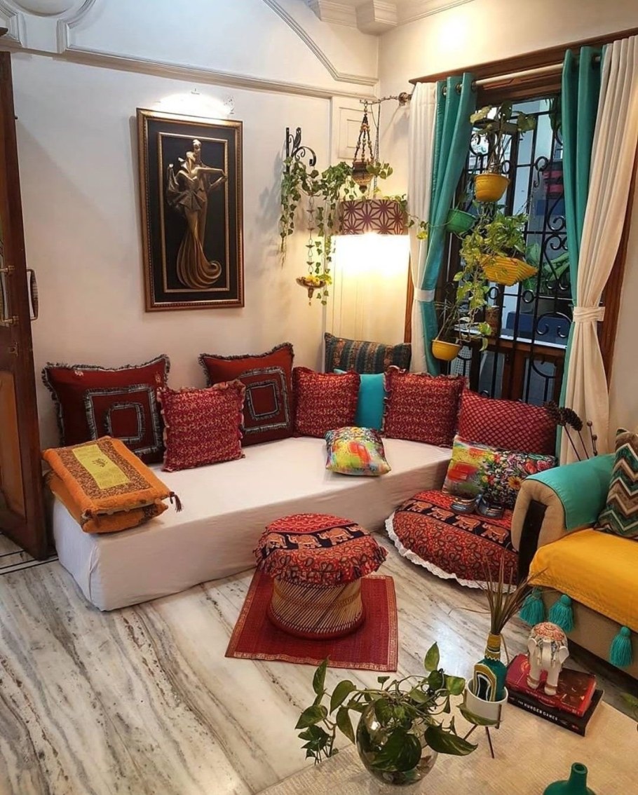 Квартира в индийском стиле