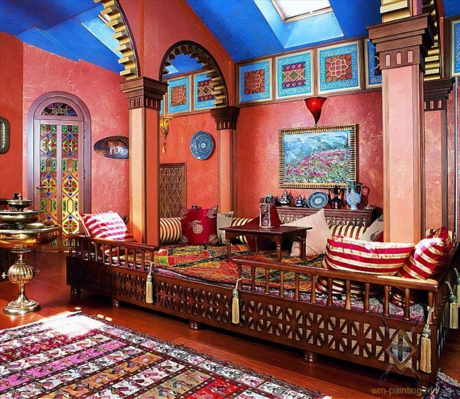 Мавританский стиль интерьер 9 век