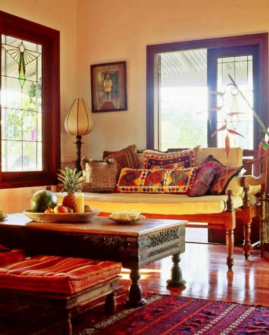 Зал колониальный стиль Марокко