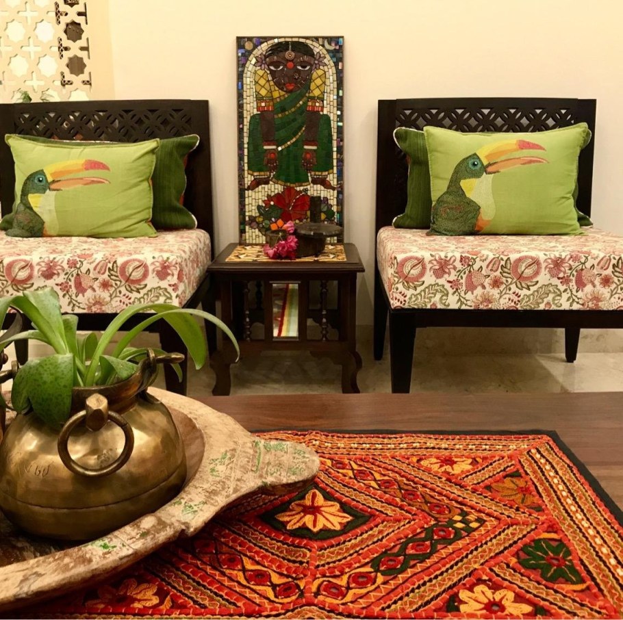 Индийский стиль в интерьере