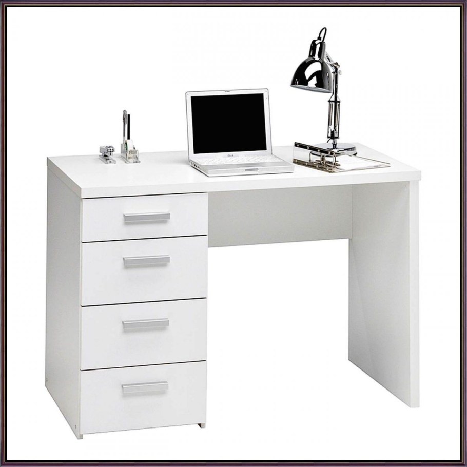 Стол офисный белый