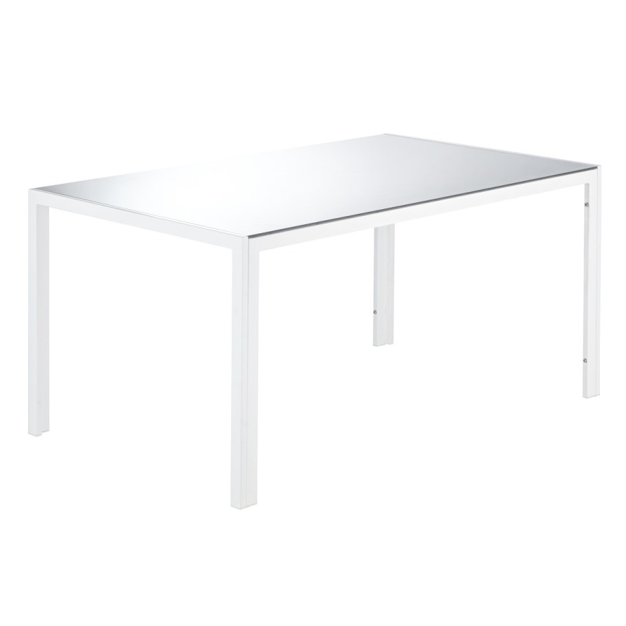 Стол белый садовый Леруа Мерлен