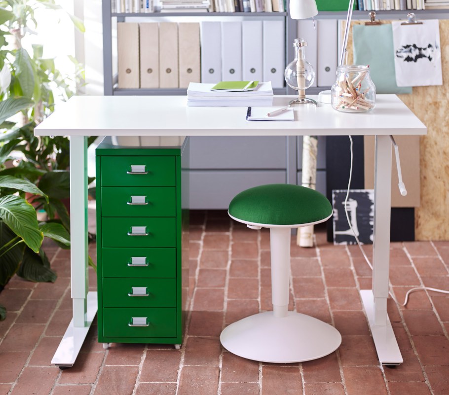 Икеа Хельмер тумба с ящиками на колесах