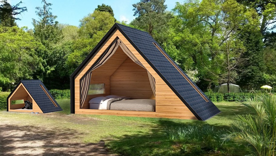 Дом шалаш глэмпинг