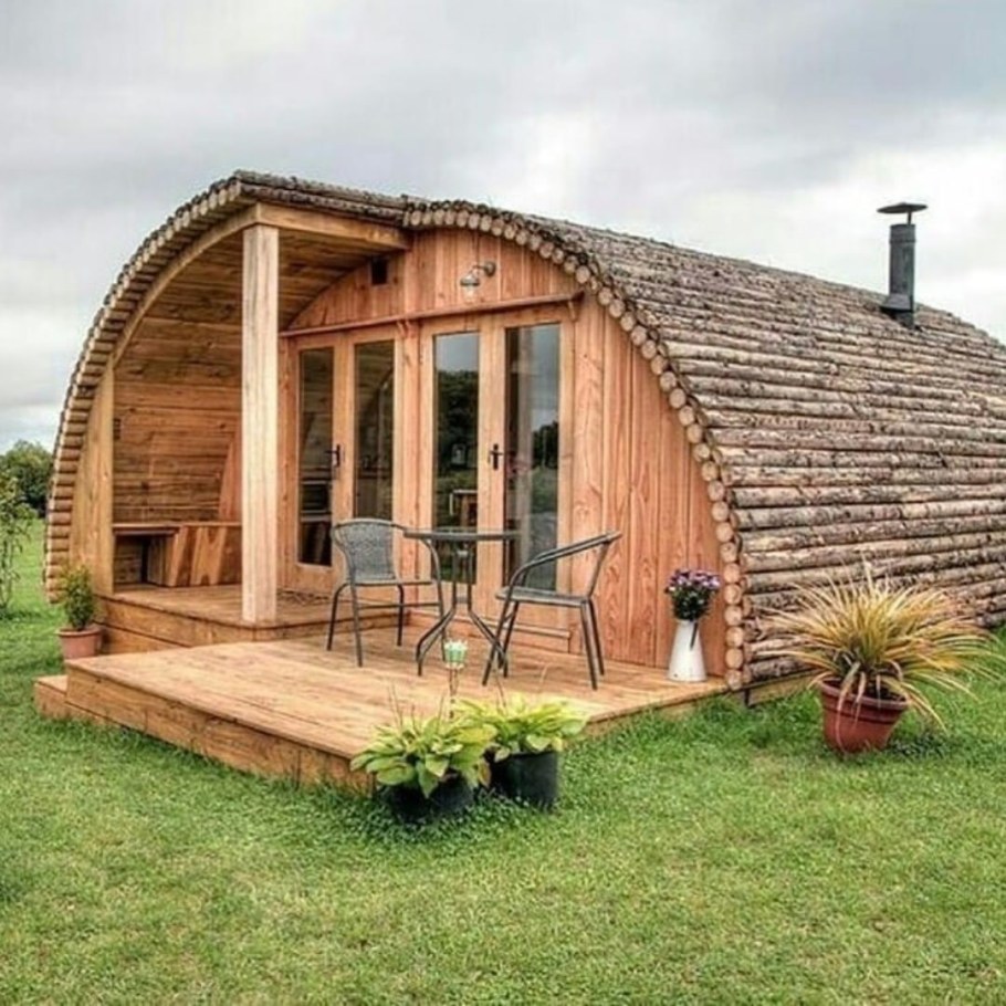 Глэмпинг домик Викинг