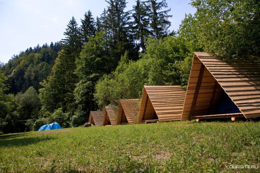 Дом шалаш глэмпинг
