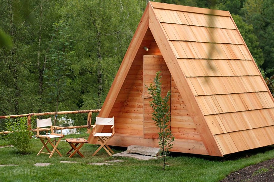 Дом шалаш глэмпинг
