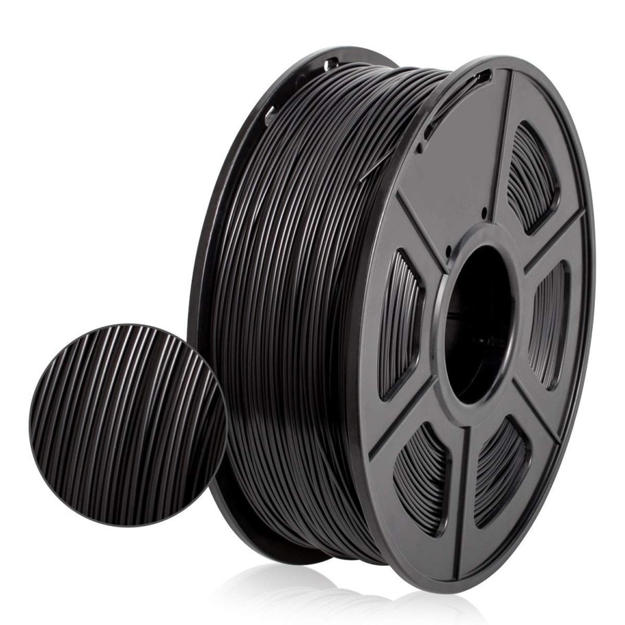 PETG пластик для 3d принтера Geekfilament 1.75мм, 1 кг черный (Anthracite), филамент