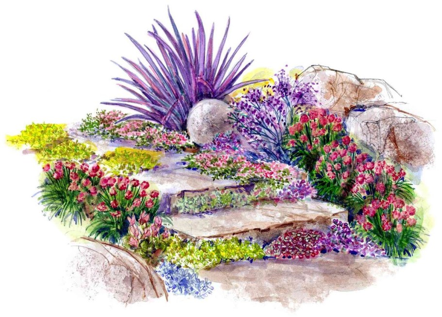 Скетчап Альпийская горка