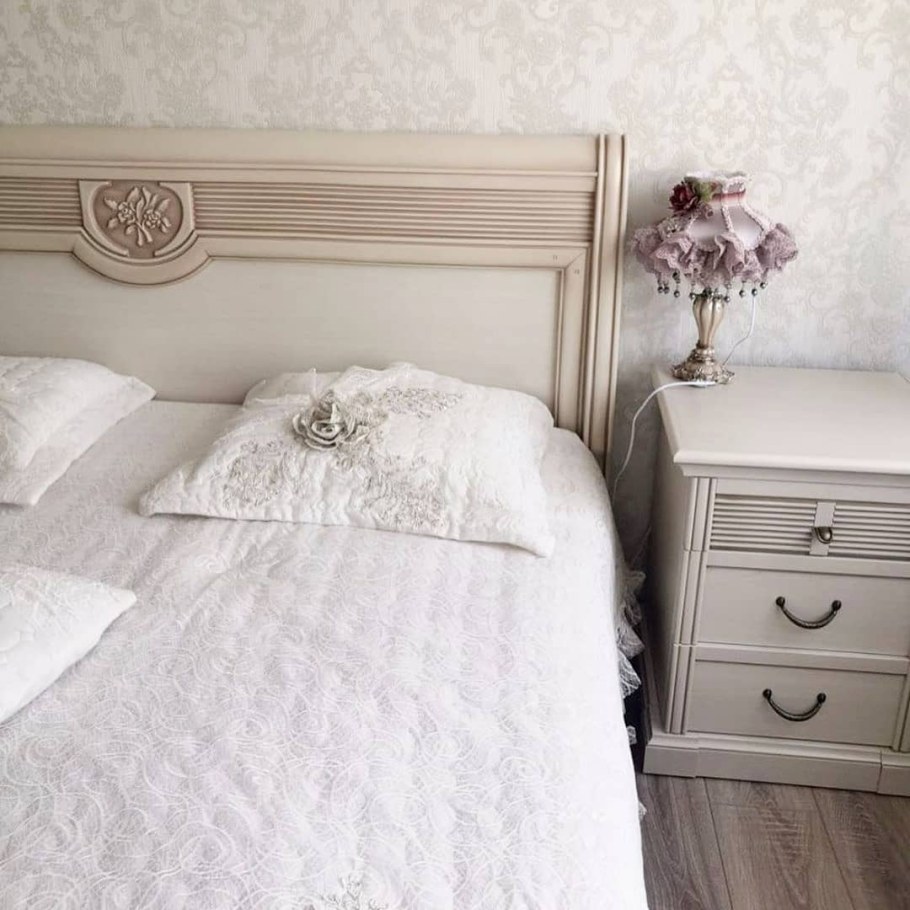 Кровать Изотта белая