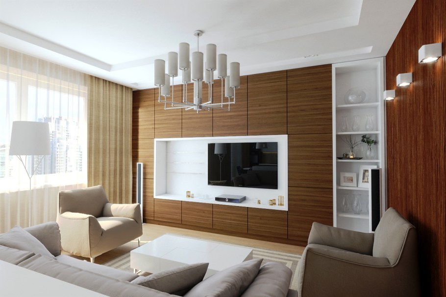 Гостиная в современном стиле