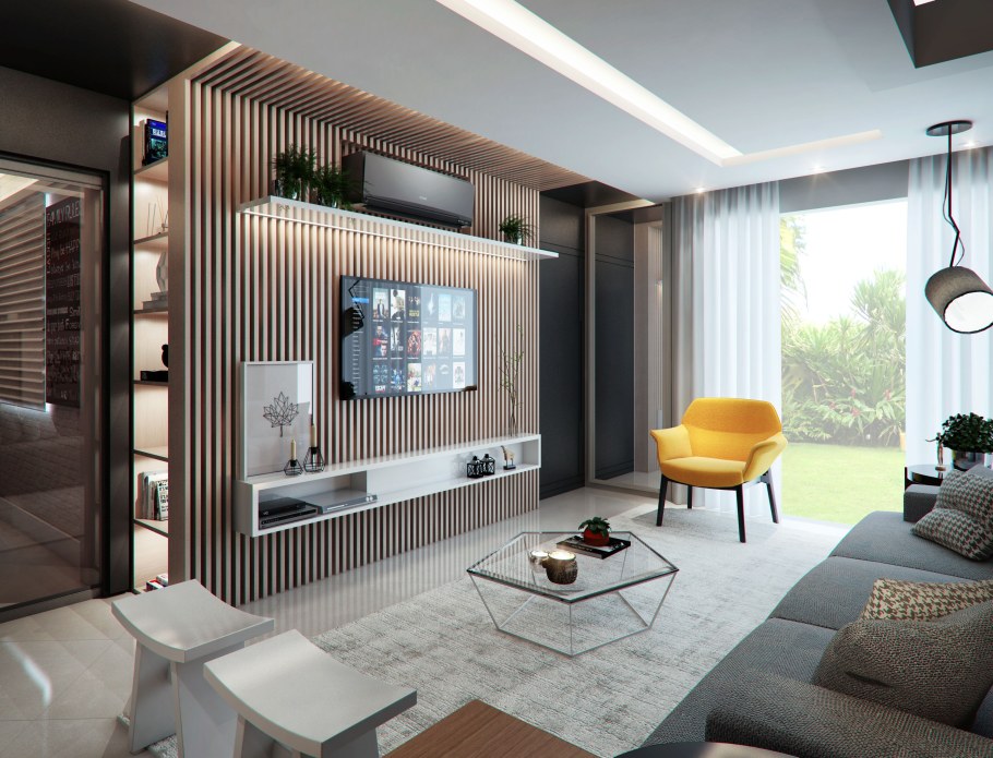 Гостиная в современном стиле