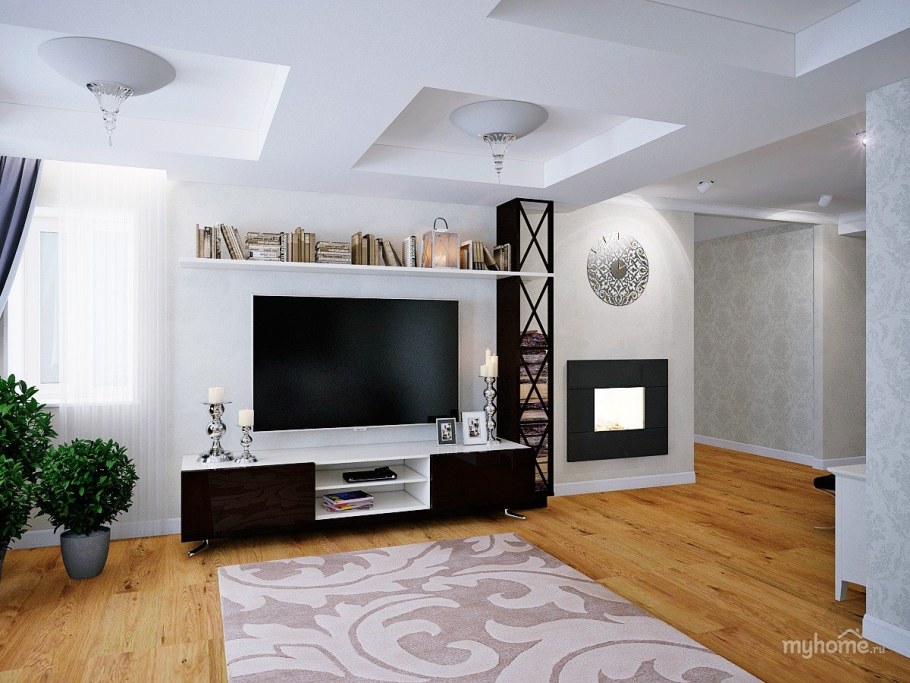 Телевизор в гостиной