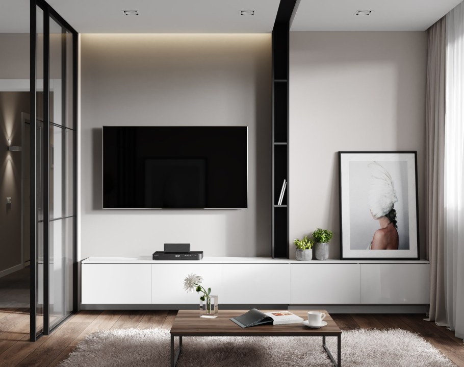 Гостиная ТВ зона