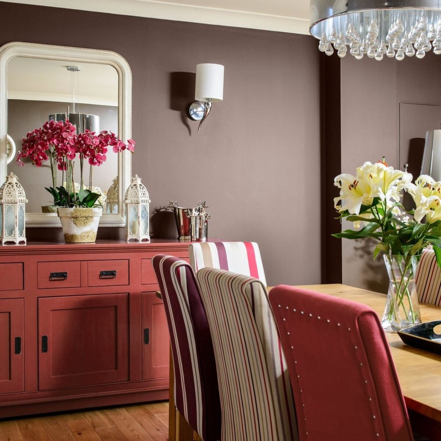 Цветы в интерьере кухни