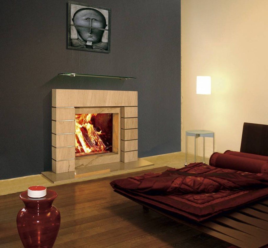 Камин в интерьере