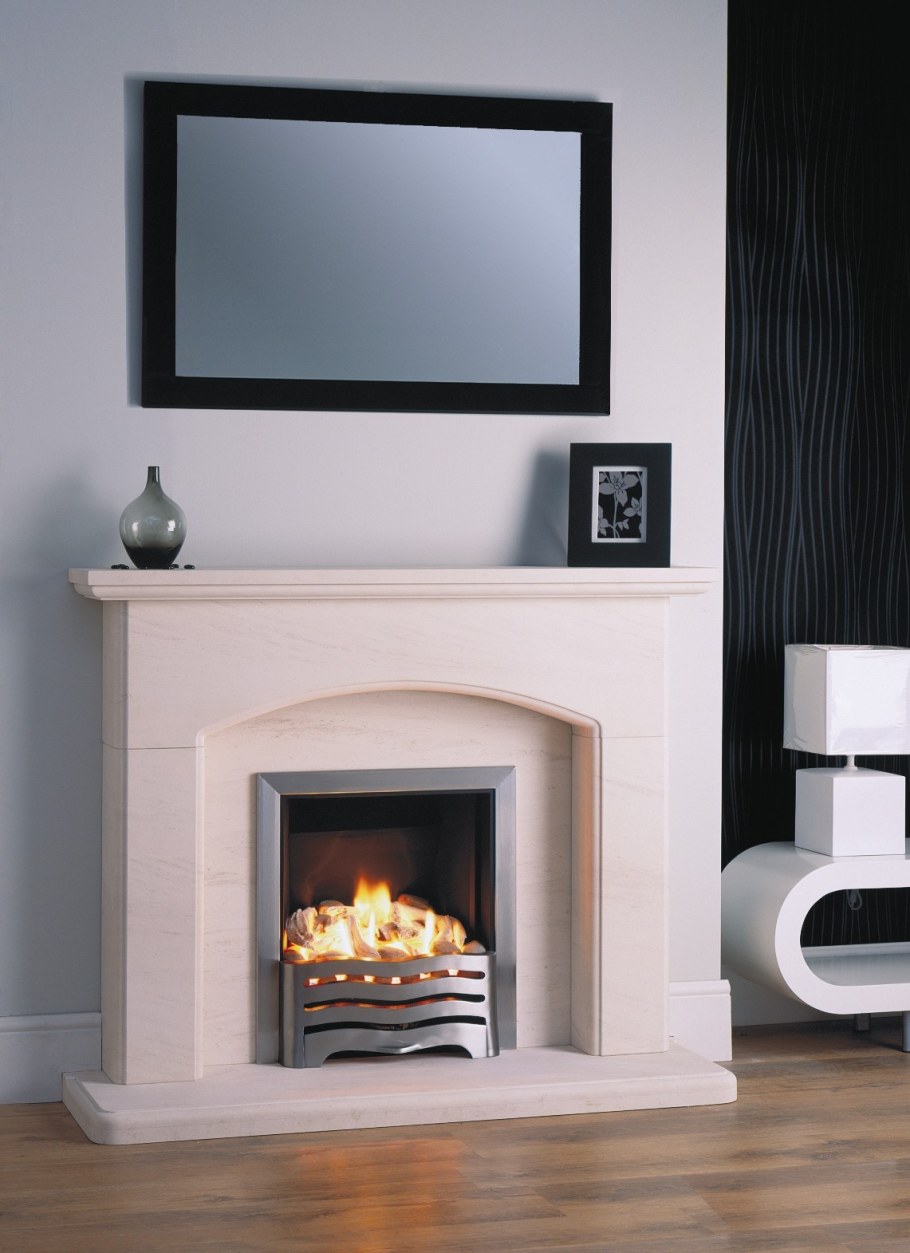 Электрический камин в интерьере