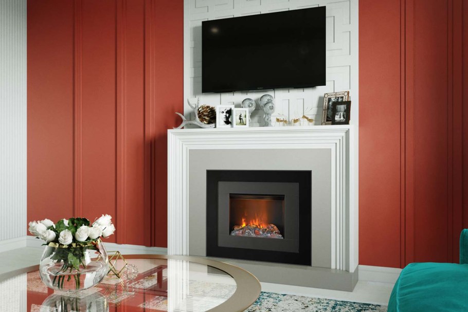 Встроенный биокамин Lux Fire кабинет 810 м