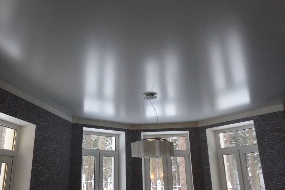 Матовый натяжной потолок MSD белый