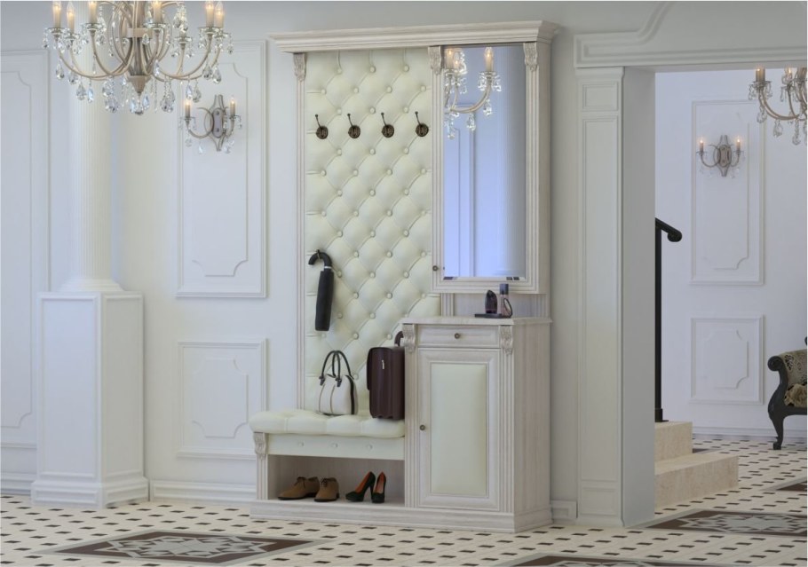 Прихожая МДФ Жасмин классика