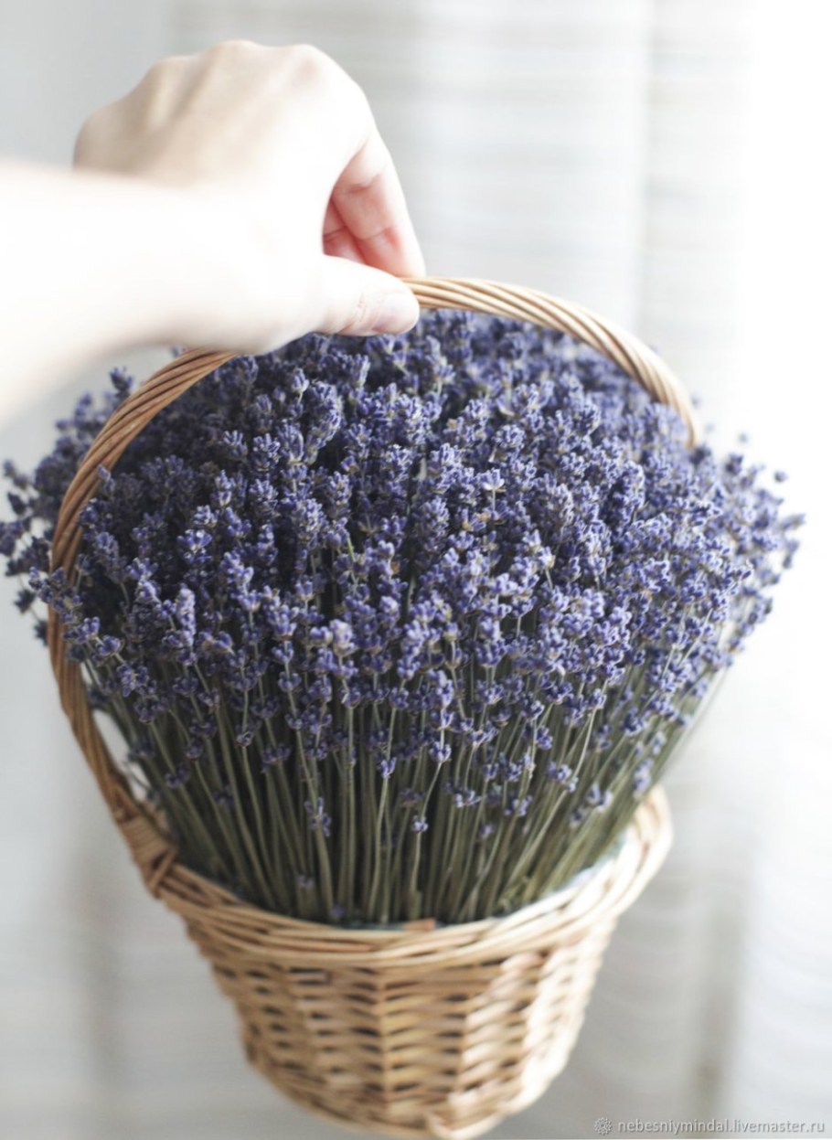 Плетеные корзины Лаванда