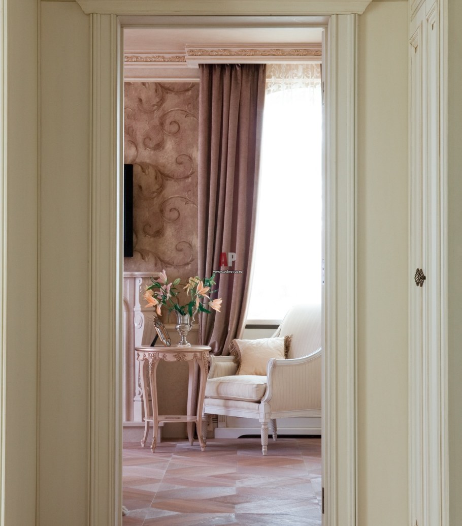 Арка в дверной проем стиль Прованс