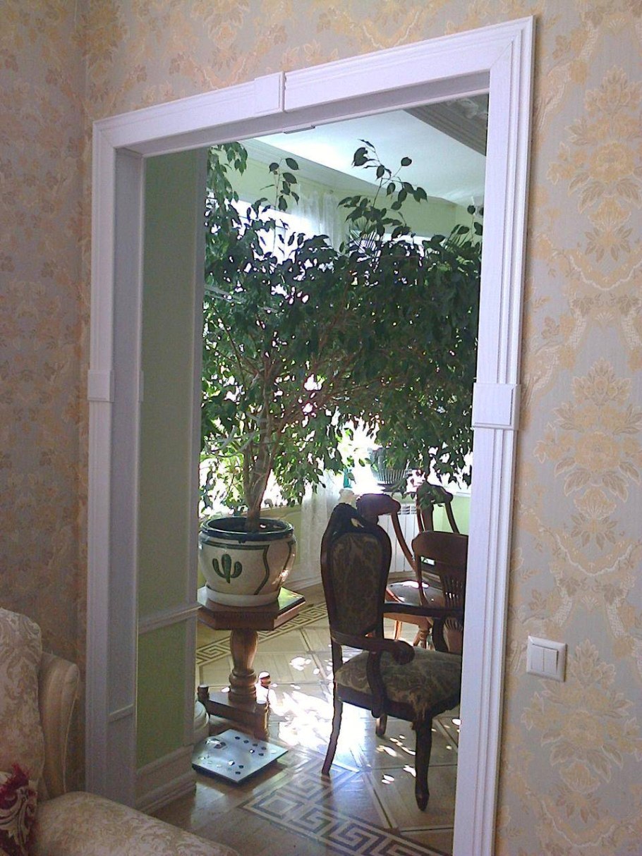 Отделка проема без двери