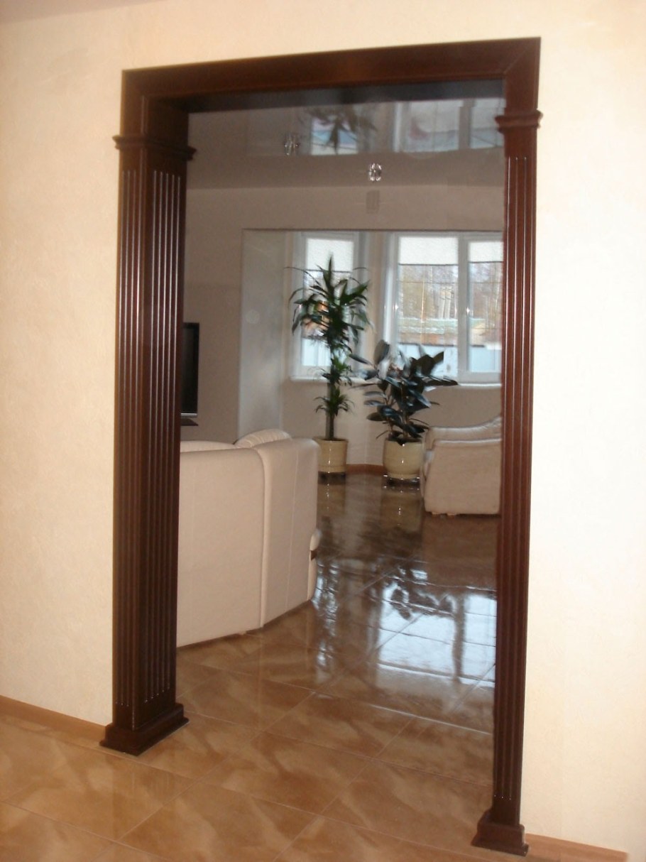 Отделка межкомнатных проемов