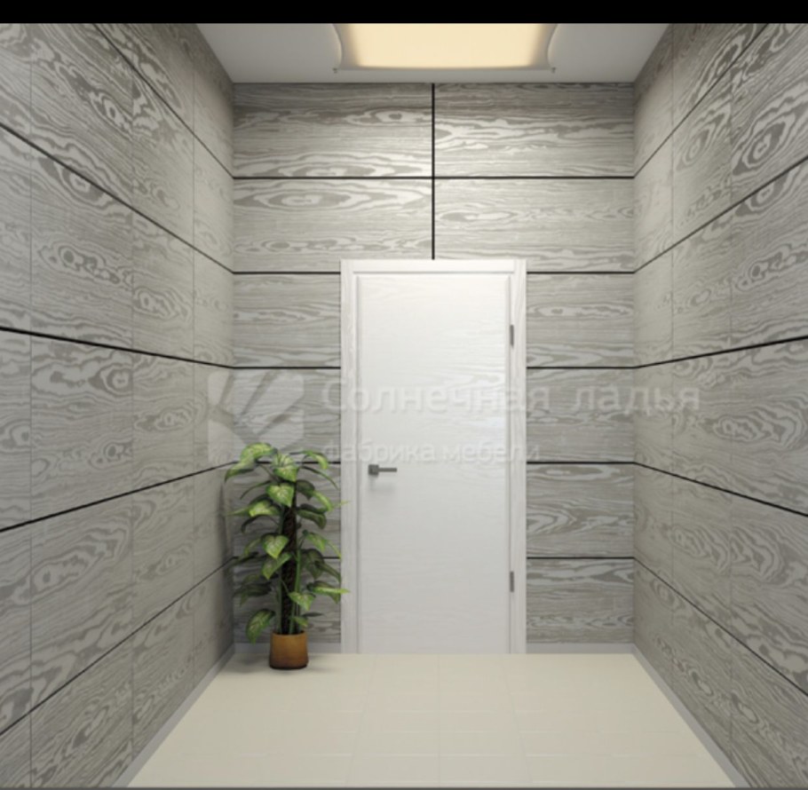 Панели на стену серое с деревом