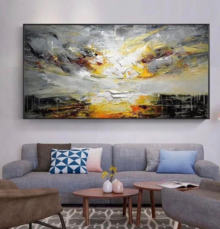 Современная живопись в интерьере