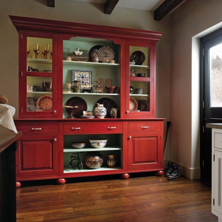 Сервант в современном интерьере