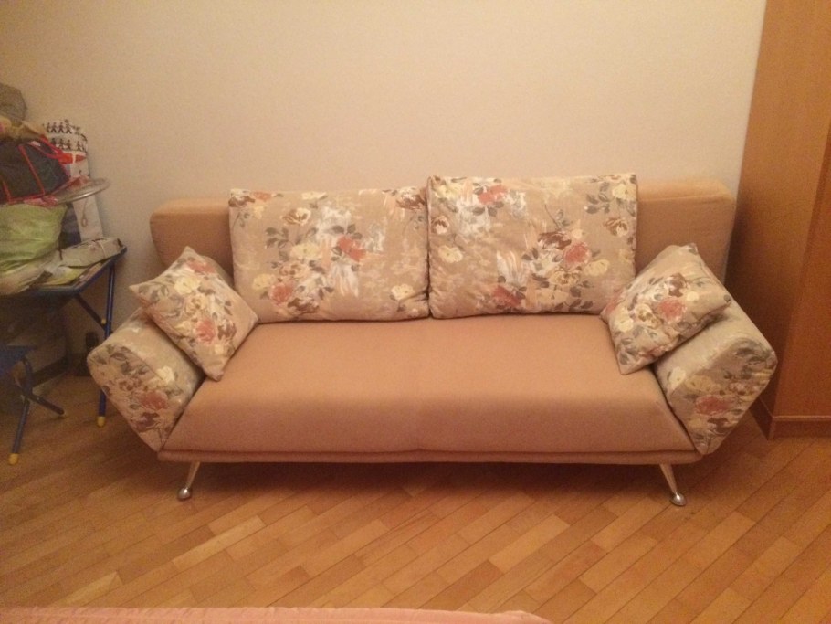 Диван после перетяжки