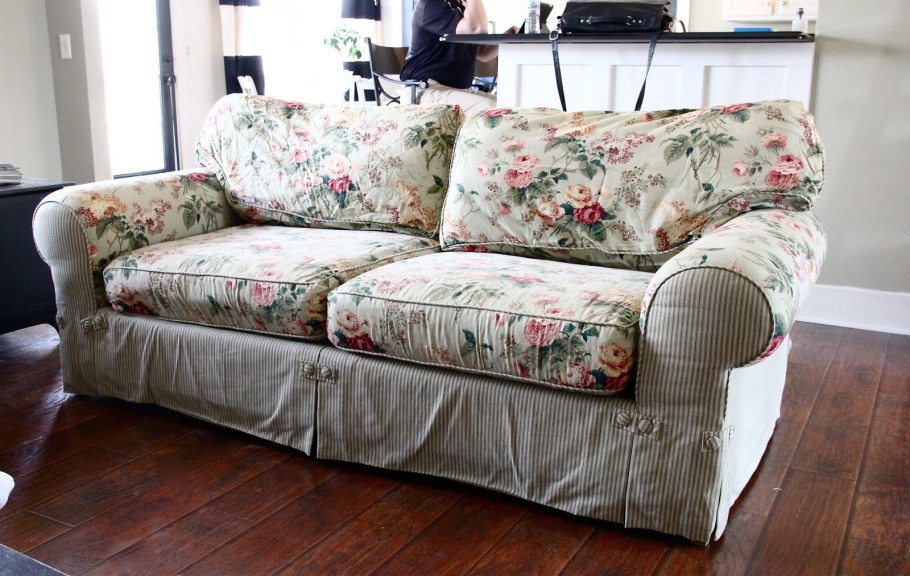 Старый диван переделка