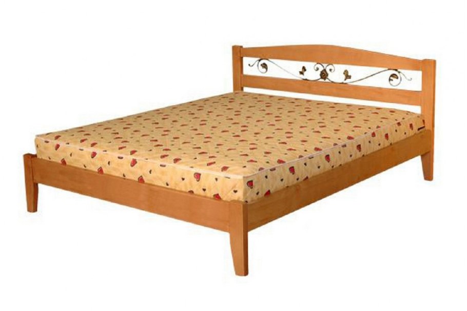 Кровать сосна деревянные 140 Виктория производитель
