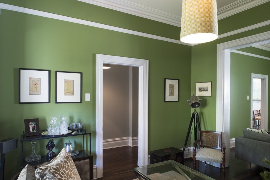 Покрашенные стены