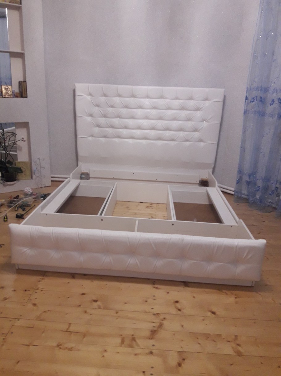 Поролон обтянуть кровать