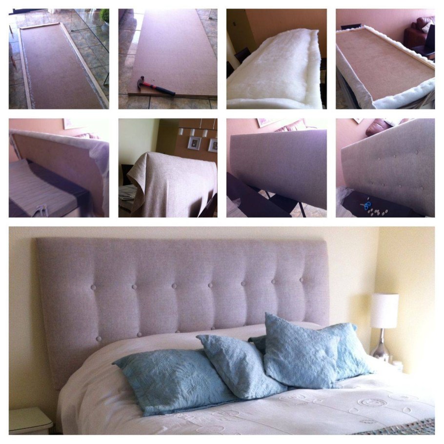 Перетяжка изголовья кровати