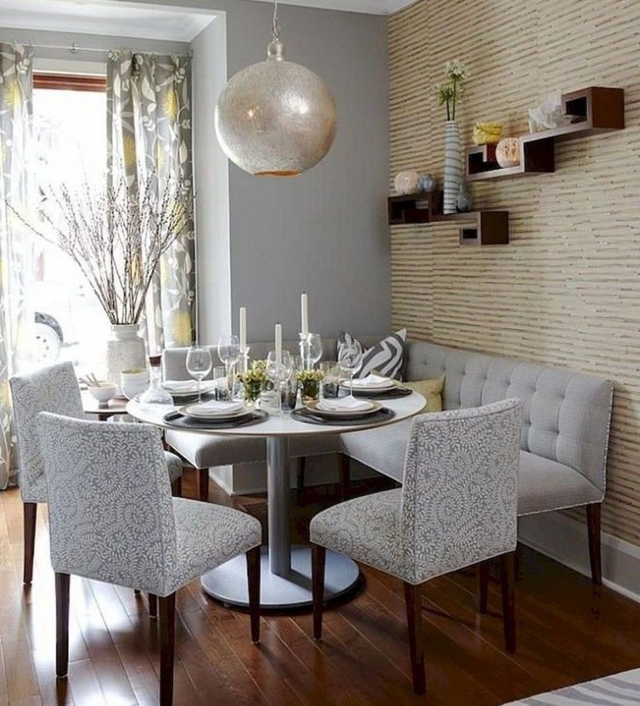 Интерьер обеденной зоны на кухне