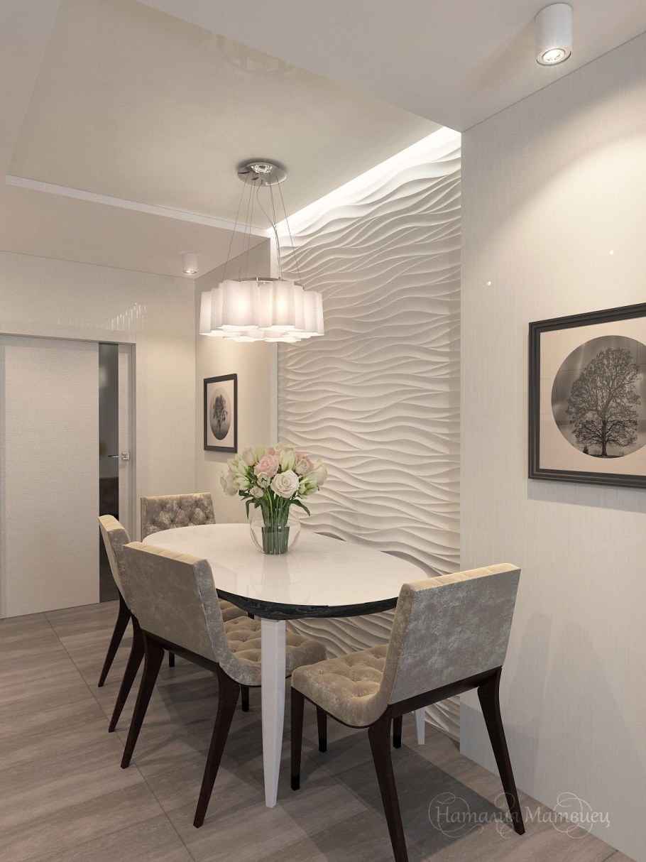 Плитка в обеденной зоне