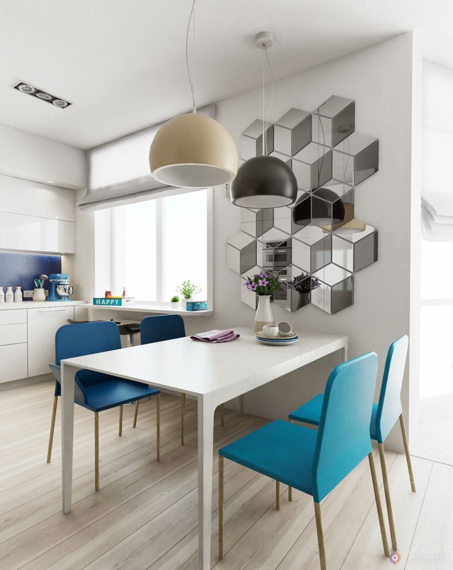 Декор обеденной зоны на кухне
