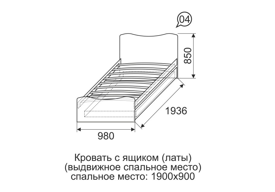Детский матрас Размеры