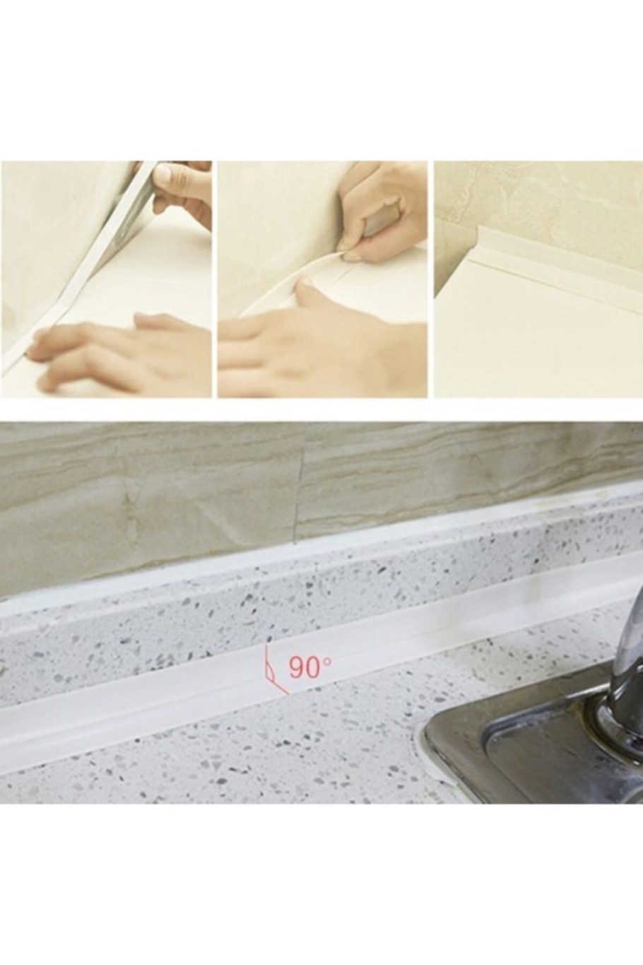 Плинтус между столешницей и стеной